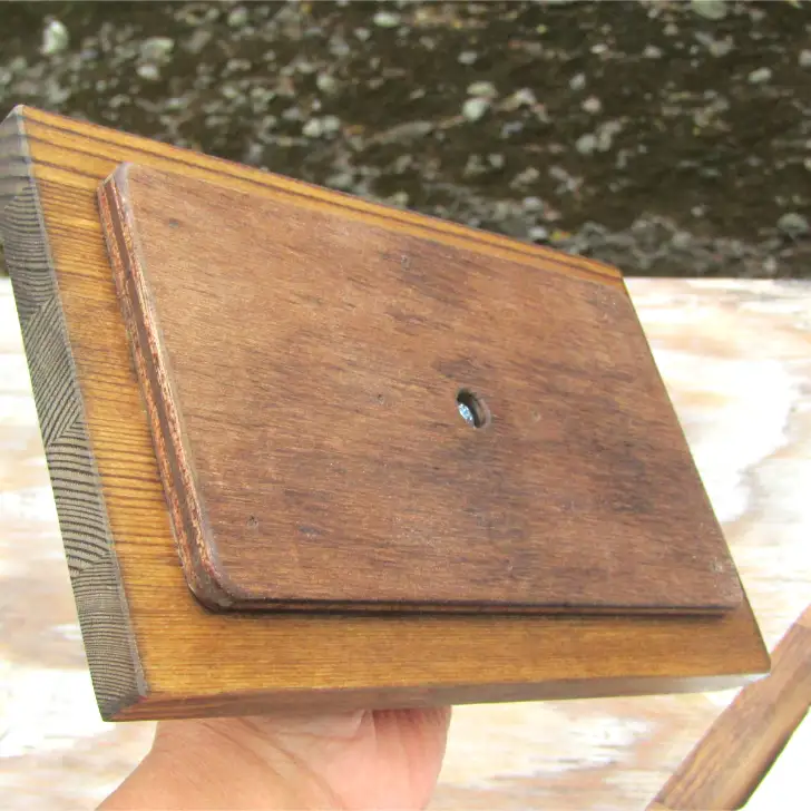 手作り木製 小物入れにもなるマスクストッカー【007D-086】