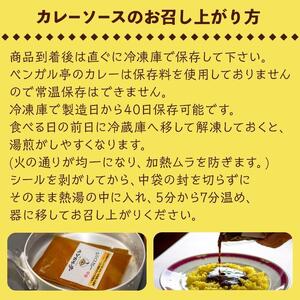 N ベンガル亭特製スパイスカレー！（スパイスソース・辛口）13袋