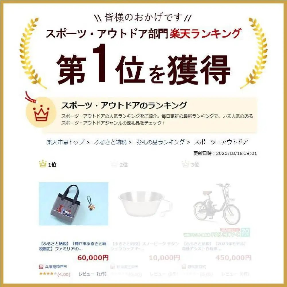 【神戸市ふるさと納税限定】ファミリアの保冷バッグ チャーム付き ファミリア