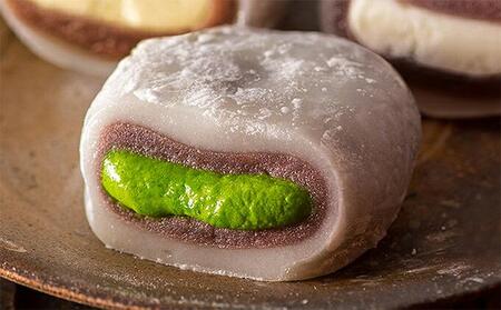 生クリーム大福 「鞠福」濃い抹茶6個入×3箱＆季節の鞠福3個◇