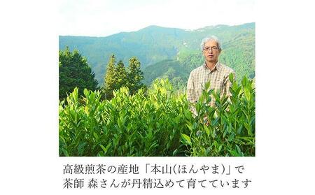 静岡 本山茶 1缶165g（特製木箱入り）◇