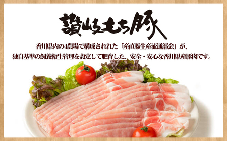 讃岐もち豚 ローススライス・テキカツ 各500gセット お肉 豚肉 