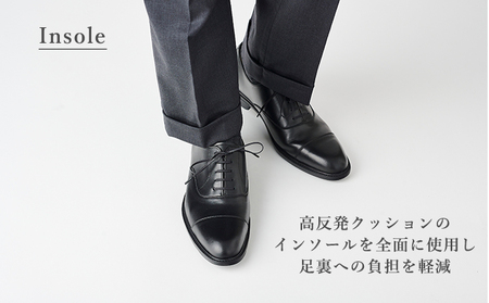 ORIGIO オリジオ 牛革ビジネスシューズ 紳士靴 ORG1000 ブラック 25.0cm