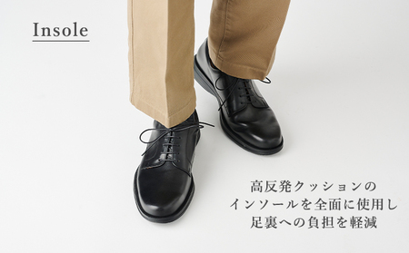 ORIGIO オリジオ牛革ビジネスシューズ 紳士靴 ORG1001（ブラック） 25.5cm