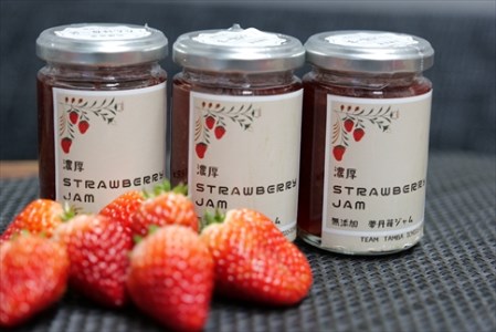 夢丹濃厚いちごジャム 3個 〈さちのか〉〈丹波市産〉 いちご ジャム