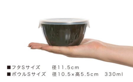 【美濃焼】ラフィネス クリア ノンラップボウル Ｓ・M 計6セット【陶器ショップKAEDE】食器 皿 ボウル パックボウル 保存容器 保存 電子レンジ対応 グリーン ブラック ブルー ネイビー 便利 スタッキング 新生活 送料無料 [MER002]