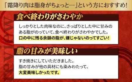 ロース スライス 400g 長崎和牛 A4?A5ランク しゃぶしゃぶ すき焼き【野中精肉店】 [VF07] 肉 牛肉 ローススライス 鍋 霜降り すきやき