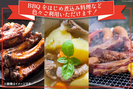 豚肉 訳あり スペアリブ 骨付き 不揃い 6?8袋 計3.5kg [甲斐精肉店 宮崎県 美郷町 31as0105]