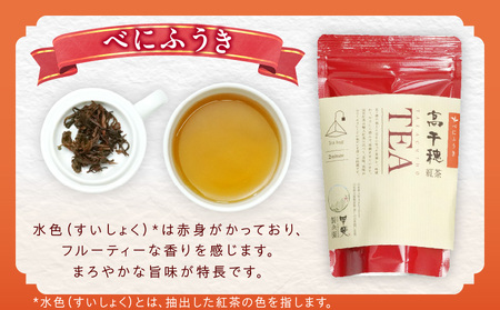 【和紅茶】高千穂紅茶（ティーパック）2種4袋セット 48包入 みなみさやか12包×2袋＆べにふうき12包×2袋 国産 紅茶 お茶 みなみさやか べにふうき 茶葉 ティーパック 和紅茶 飲み物 ティータイム さっぱり フルーティーな香り まろやか セット 宮崎県 高千穂町 _Tk025-003