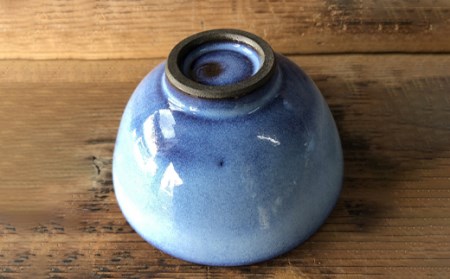 龍善ブルー ご飯茶碗  大サイズ 茶碗