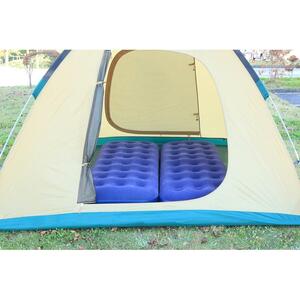 エアーベッド シングルサイズ 1枚入り アイリスオーヤマ Sサイズ 外付けポンプ 厚さ22cm コンパクト収納 防災水害対策 軽量 持ち運び スリム 簡単操作 屋外 台風対策 車中泊 アウトドア  ABD-1N