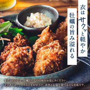 中野水産 美浄生牡蠣 冷凍カキフライ 国産 大粒 かきフライ 便利な小分け 美味しい お惣菜 おかず 揚げるだけ 簡単 送料無料 日本一 広島県 呉市 ku007-002-r