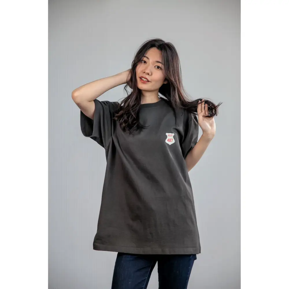 ON DO BRIDGEオリジナル TシャツSET 大人 【Bセット】 L 大人サイズ セット 半袖 綿100％ サコッシュ キャンパス地 ステッカー 大人用 メンズ レディース 男女兼用 お取り寄せ 送料無料 広島県 呉市 ku035-003-l-r