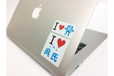 呉氏5点セットB（マグカップ2種・ステッカー2種・缶バッチ) かわいい ご当地 キャラクター くれし 広島県 呉市 ku091-011-r