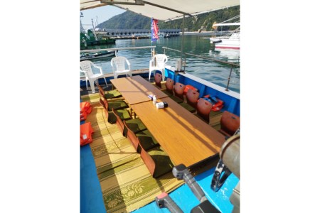 倉橋島の観光船 第三勇盛丸 3時間貸切 クルーズ 宴会 絶景 思い出 瀬戸内 漁船 オプション 広島県 呉市 ku113-001-r