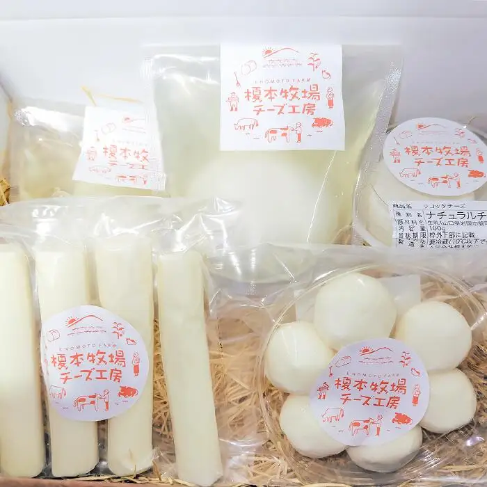 榎本牧場チーズ工房　詰め合わせセット（4種：計500g）【榎本牧場】
