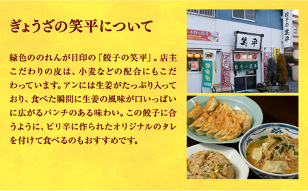 【ぎょうざの笑平】餃子30個入り×2箱【配送不可地域：離島】