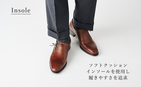 ORIGIO オリジオ 牛革ビジネスシューズ 紳士靴 ORG102（ブラウン）【ファッション・靴・シューズ・革製品・革靴】 光沢感  BN002 26.5cm