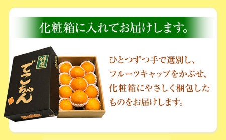 でこちゃん デコポンと同品種 不知火 約3kg　しらぬい