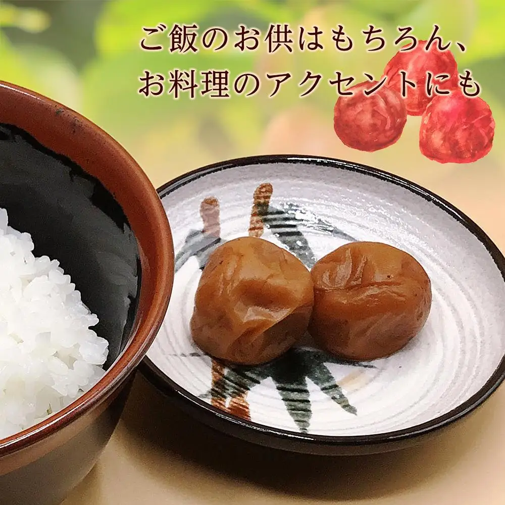昔ながらの塩っぱい梅干　5パック