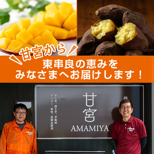 【0102620a】東串良の安納芋冷凍焼き芋(合計約2kg・1kg×2袋) 冷凍 焼芋 焼き芋 やきいも さつまいも さつま芋 スイーツ 熟成【甘宮】