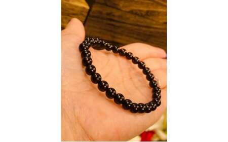 黒檀ブレスレット アクセサリー 天然石 ブレスレット