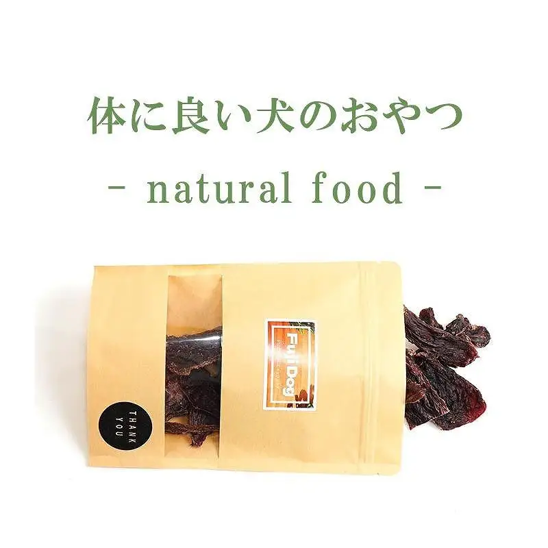 無添加 犬用 おやつ 鹿肉ジャーキー 150g｜鹿 ジャーキー ペット ドッグフード