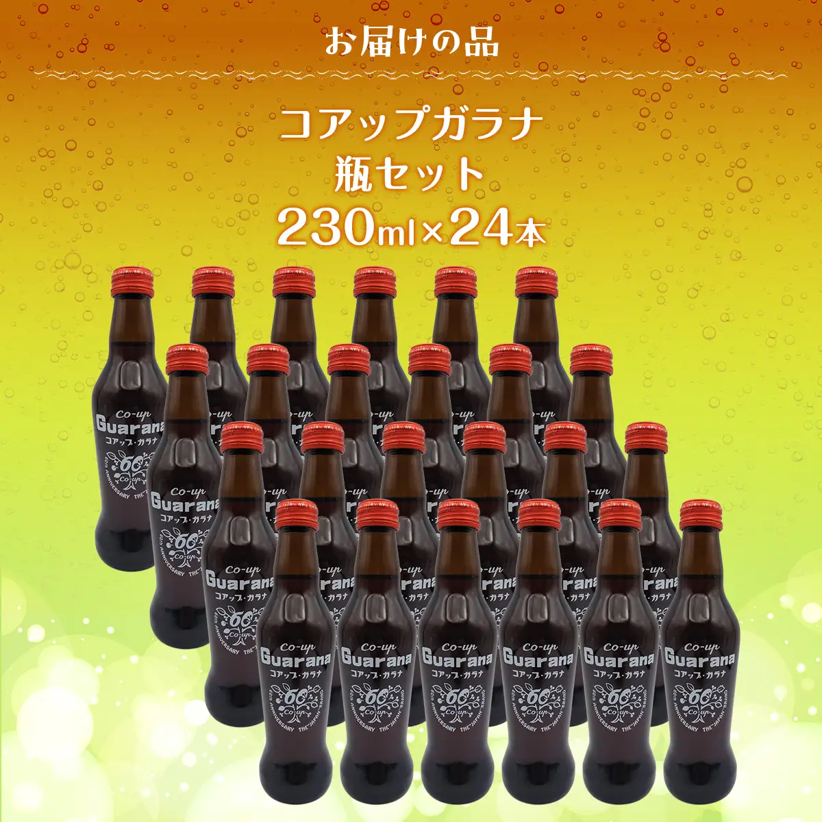 コアップガラナ24本セット（230ml瓶） NAQ004