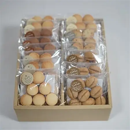 わはわの米粉クッキー詰め合わせ　1袋8枚入×16袋【1127320】