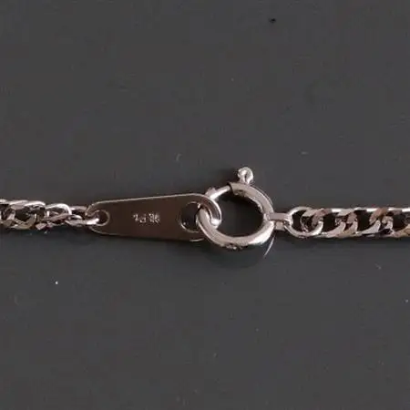 純プラチナ喜平12面カットネックレス60cm【幅2.3mm・厚さ0.8mm】【配送不可地域：沖縄県】【1317650】