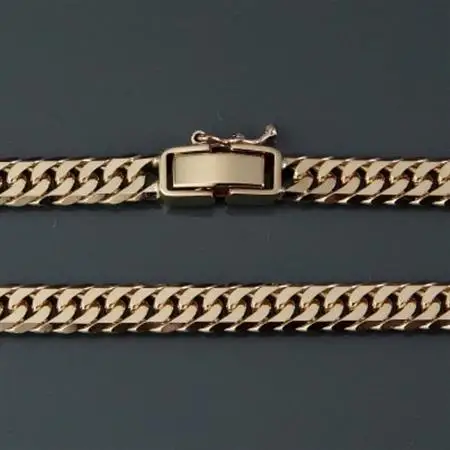 K18喜平6面Wネックレス30g【長さ60cm・幅4.2mm・厚さ1.5mm】【配送不可地域：沖縄県】【1320497】