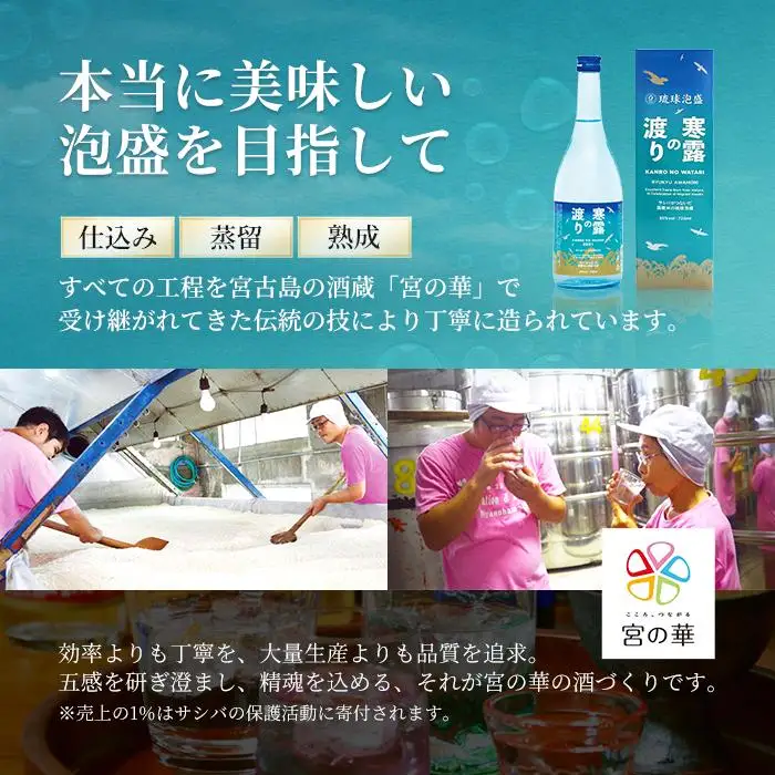 琉球泡盛　寒露の渡り（CL02） 沖縄 宮古島 ふるさと納税 おすすめ 人気 酒 晩酌 アルコール 美味
