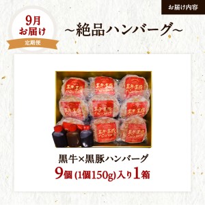 【全4回】黒毛和牛と黒豚を堪能するセット K098-T05 肉 豚肉 牛肉 冷凍