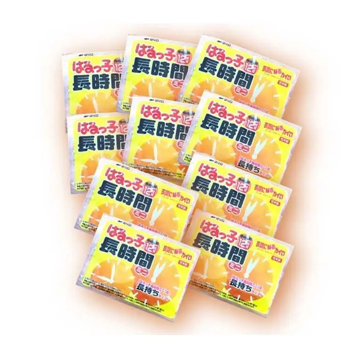 使い捨て「貼る長時間カイロ」ミニサイズ10枚入×10パック