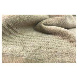 【日本製】ito美人バスタオル２枚セット（ブラウン・ホワイト） バスタオル