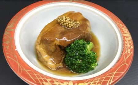 老舗料理屋がお届けする【国産】豚の角煮　6個入  / 豚の角煮 国産豚の角煮 豚の角煮６個入 貝塚産豚の角煮 老舗料理屋の豚の角煮　豚の角煮