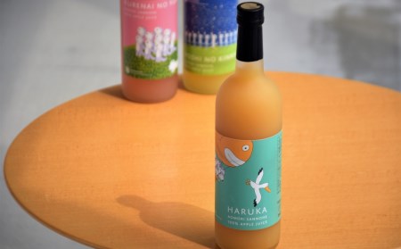 青森県産りんごジュース 【 11ぴきのねこ ラベル 】 720ml×3本 りんごジュース