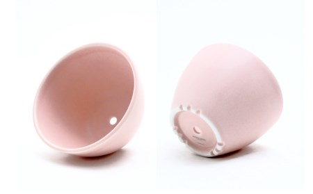 【美濃焼】桜 Plant Hunter Pot【RYOTA AOKI POTTERY/青木良太】/ 陶芸家 プランター インテリア 雑貨 植木鉢 ピンク 芸術 美術品 高級感 おしゃれ 送料無料 [MCH292]