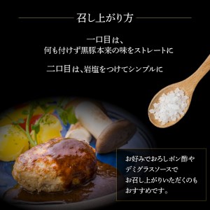 【 7営業日以内に発送 】【 岩元精肉店 】鹿児島県産 黒毛和牛 100% 生ハンバーグ & かごしま 黒豚 100% ハンバーグ（ 各4個入 ） K045-013 肉 豚肉 牛肉 惣菜 総菜 冷凍 スピード配送 最短 すぐ届く お急ぎ