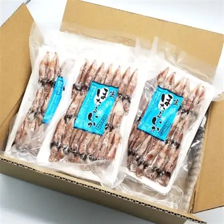 旬凍結ホタルイカ　殺菌済　小分け20尾入×4パック【3D凍結】兵庫県浜坂　生食可 お刺身しゃぶしゃぶ【配送不可地域：離島】【1156660】