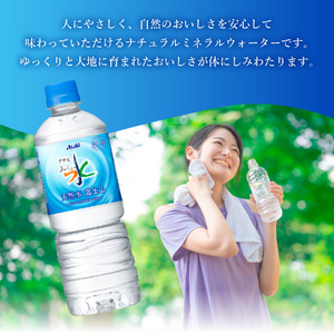 定期便 【3か月お届け】「アサヒおいしい水」天然水富士山 1箱(24本入）PET600ml 3回 ミネラルウォーター 毎月 飲料