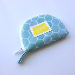 IIYU TEXTILE オケバック＆フロセンウォレット ブルー