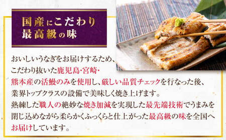  国産うなぎ蒲焼(きざみ)合計240g(80g×3袋) 　国産 うなぎ 蒲焼 きざみ AS-013