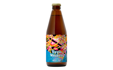 Lake Toya Beer クラフトビール Toya Weizen 4本セット（紙コースター2枚付）3カ月連続お届け お酒 晩酌 家飲み 宅飲み バーベキュー 南ドイツスタイル 苦みが少ない フルーティ 