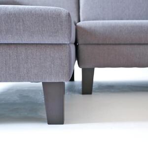 旭川家具 MUKU工房オリジナル ROLAN(ローラン) ブラウン色 【 国産 無垢 インテリア 木製 ナチュラル ソファ ソファー 3人掛け カウチ コーナー リビング ダイニング 北海道 】_01006