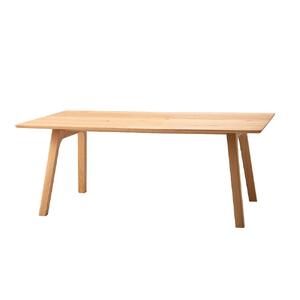 旭川家具 カンディハウス TEN ソリッドテーブル&アームチェアー4脚セット 北海道タモNF_01344