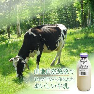 斉藤牧場の山地自然放牧牛乳【お試しセット】（900ml×2本）_01162