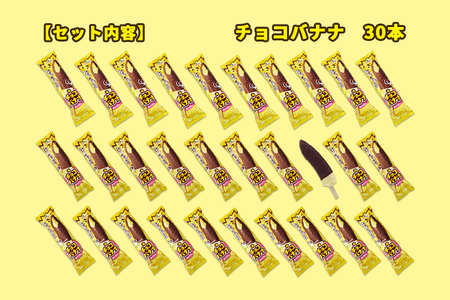 フタバ食品　アイス30本　チョコバナナ生活/人気返礼品 フタバ食品 福袋 スイーツ デザート 大容量 プレミアム 人気 お取り寄せ 限定品 オリジナル 食べ比べ 詰め合わせ 氷菓子 バニラ チョコ アソート 大人におすすめ 子供 おやつ 夏 ひんやり 一押し