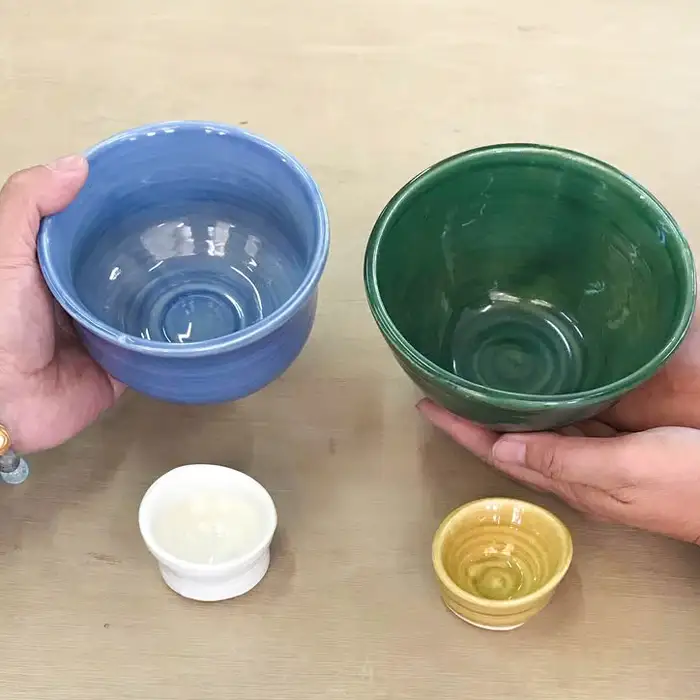 淡路市立陶芸館で陶芸体験