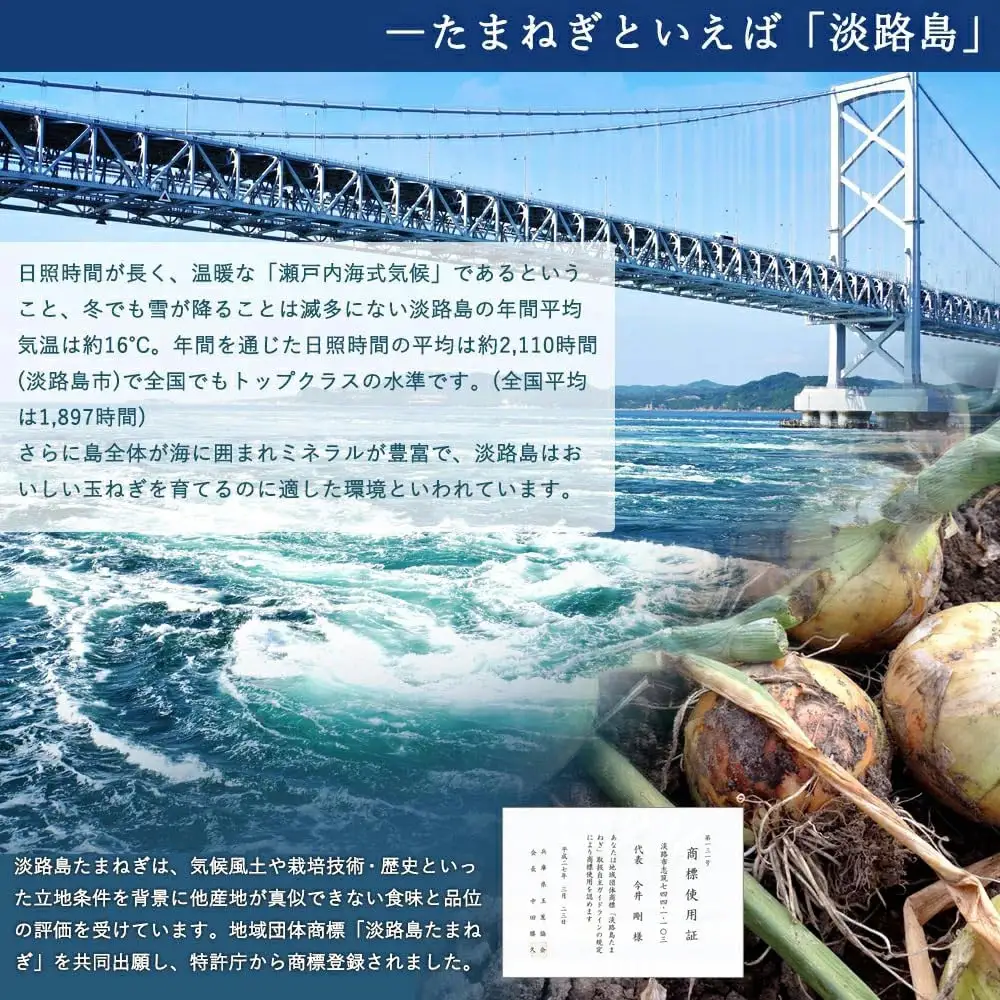 今井ファームの淡路島たまねぎスープ１０００食